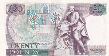 Great Britain, 20 Pounds, ... 