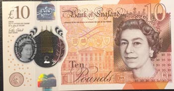 Great Britain, 10 Pounds, 2016, ... 