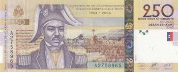 Haiti, 250 Gourdes, 2004, UNC, ... 