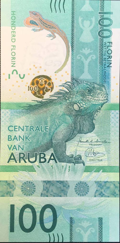 Aruba, 100 Florin, 2019, AUNC(+), ... 
