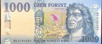 Hungary, 1.000 Forint, 2017, UNC, ... 
