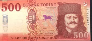 Hungary, 500 Forint, 2018, UNC, ... 