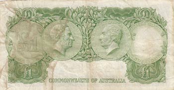 Australia, 1 Pound, 1953, FINE, p30