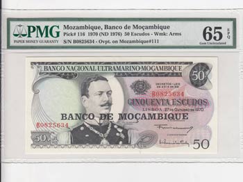 Mozambique, 50 Escudos, 1976, UNC, ... 