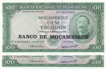 Mozambique, 100 Escudos, 1976, ... 
