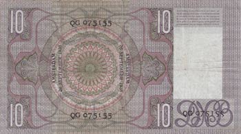 Netherlands, 10 Gulden, 1938, VF, ... 