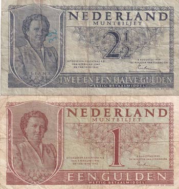 Netherlands, 1 - 2 1/2 Gulden, ... 