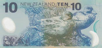 New Zealand, 10 Dollars, 2006, ... 