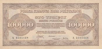 Poland, 100.000 Marek, 1923, ... 