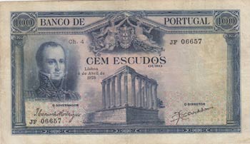 Portugal, 100 Escudos, 1928, VF, ... 