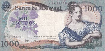 Portugal, 1.000 Escudos, 1967, VF, ... 