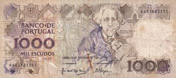 Portugal, 1.000 Escudos, 1992, ... 