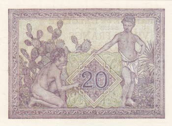 Algeria, 20 Francs, 1945, UNC, ... 