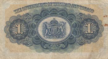 Trinidad & Tobago, 1 Dollar, 1939, ... 