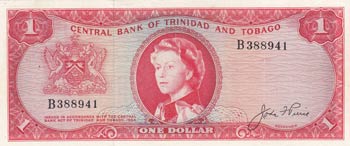 Trinidad & Tobago, 1 Dollar, 1964, ... 
