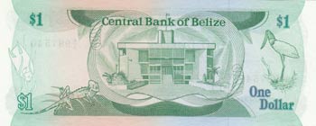 Belize, 1 Dollar, 1983, UNC, p43 ... 