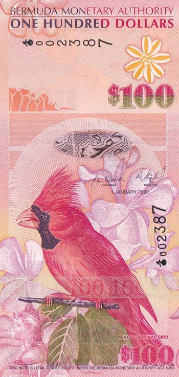 Bermuda, 100 Dollars, 2009, UNC, ... 