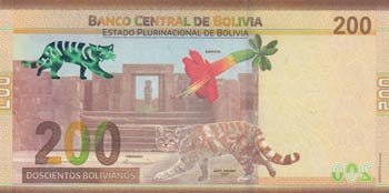 Bolivia, 200 Bolivianos, 2019, ... 