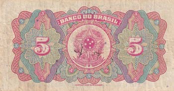 Brazil, 5 Mil Reis, 1923, VF, ... 