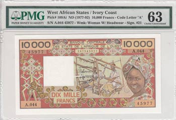 West African States, 10.000 ... 
