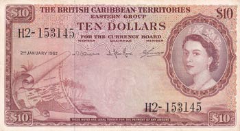 British Caribbean Territories, 10 ... 