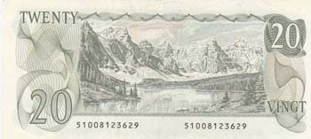Canada, 20 Dollars, 1979, XF(+), ... 