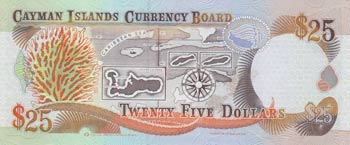 Cayman Islands, 25 Dollars, 2006, ... 