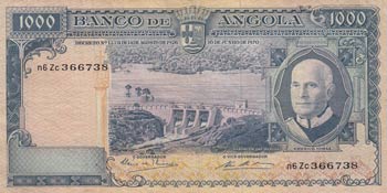 Angola, 1.000 Escudos, 1970, VF, ... 