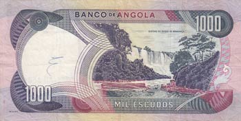 Angola, 1.000 Escudos, 1972, VF, ... 