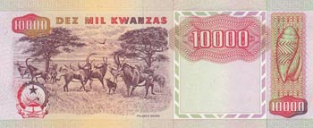 Angola, 10.000 Kwanzas, 1991, UNC, ... 