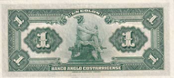 Costa Rica, 1 Colón, 1917, UNC, ... 