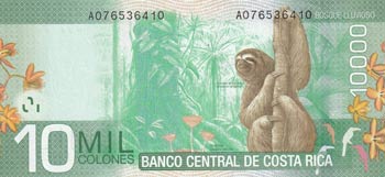 Costa Rica, 10.000 Colones, 2009, ... 