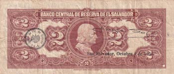 El Salvador, 2 Colones, 1934/1952, ... 