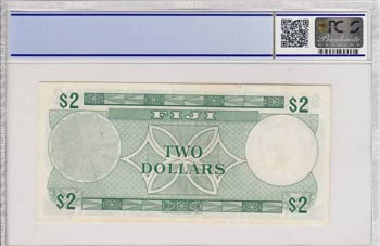 Fiji, 2 Dollars, 1974, XF, p72b ... 