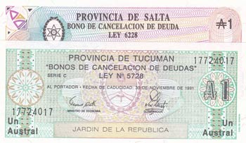 Argentina, 1 Austral, 1987/1991, ... 