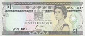 Fiji, 1 Dollar, 1993, UNC, p89a ... 