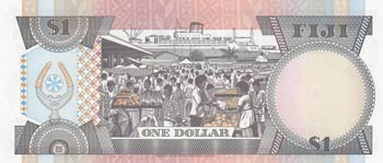 Fiji, 1 Dollar, 1993, UNC, p89a ... 