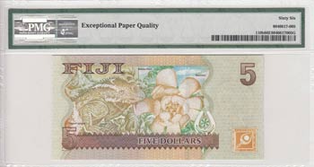 Fiji, 5 Dollars, 2012, UNC, p110b ... 