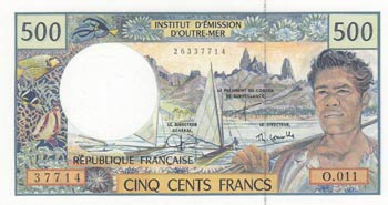 French Pacific Territories, 500 ... 