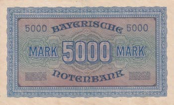 Germany, 5.000 Mark, 1922, XF(+), ... 