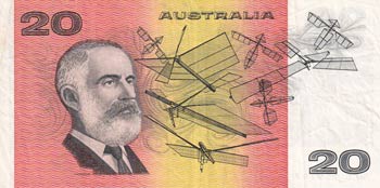 Australia, 20 Dollars, 1991, VF, ... 