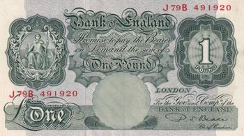 Great Britain, 1 Pound, 1949/1955, ... 