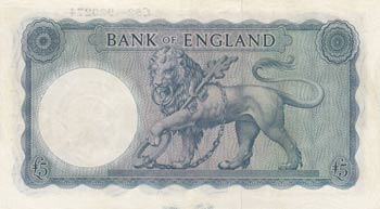 Great Britain, 5 Pounds, 1961, XF, ... 