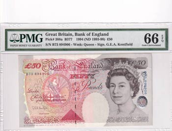 Great Britain, 50 Dollars, 1994, ... 