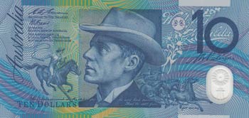 Australia, 10 Dollars, 1993, AUNC, ... 