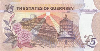 Guernsey, 5 Pounds, 1996, UNC, ... 