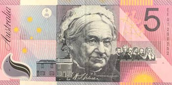 Australia, 5 Dollars, 2001, VF(+), ... 