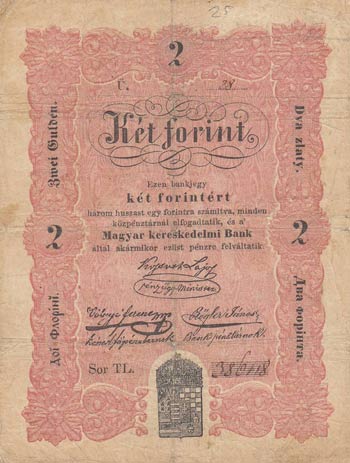 Hungary, 2 Forint, 1848, FINE, ... 