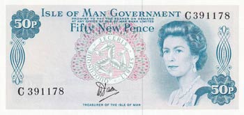 Isle of Man, 50 New Pence, 1979, ... 