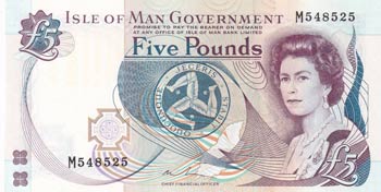 Isle of Man, 5 Pounds, 2015, UNC, ... 